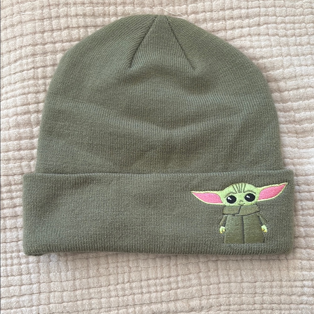 Green Baby Yoda Beanie